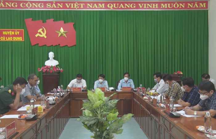 Huyện Cù Lao Dung đánh giá tình hình trước, trong và sau Tết Nhâm Dần 2022